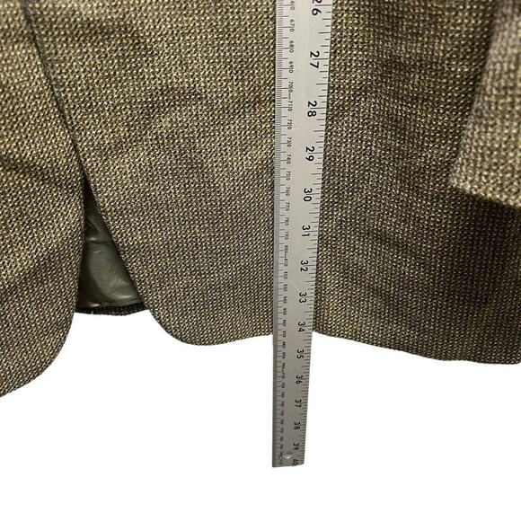 Canali Italian 100% Wool Blazer Jacket Men’s Size 56 - Picture 9 of 10